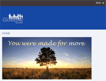 Tablet Screenshot of gracecounselingmobile.org